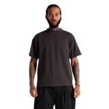 Shakawear Max Heavyweight Cropped Tee - Off Black