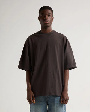 Shakawear Max Heavyweight Oversized Tee - Off Black