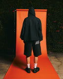 Pleasure x Daft Punk Digital Zip Poncho Hoodie - Black