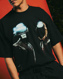 Pleasure X Daft Punk Duo T-shirt – Black