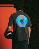 Pleasure X Daft Punk Da Funk T-shirt Faded - Black