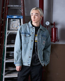 Pleasures Park Insulated Denim Jacket – Indigo