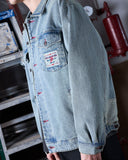 Pleasures Park Insulated Denim Jacket – Indigo