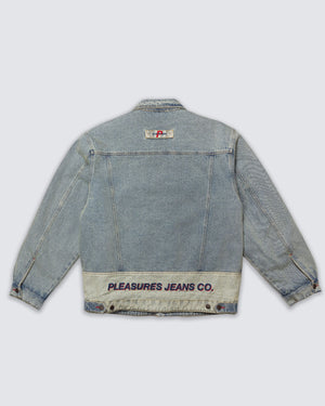 Pleasures Park Insulated Denim Jacket – Indigo