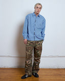 Pleasures Impact Button Up – Blue