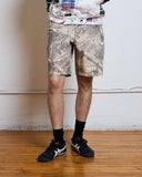 Pleasures Hunt Canvas Jorts – Sand Camo