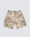Pleasures Hunt Canvas Jorts – Sand Camo