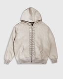 Pleasures Impact Zip Hoodie – Oatmeal
