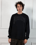 Pleasures Twitch Long Sleeve Shirt – Black