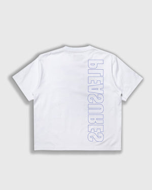 Pleasures Outline Heavyweight Shirt – White