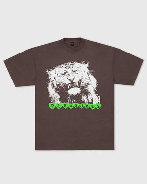 Pleasures Grin T-shirt – Brown