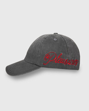 Pleasures Scrawl Polo Cap - Black