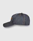 Pleasures Zig Zag Denim Cap – Black