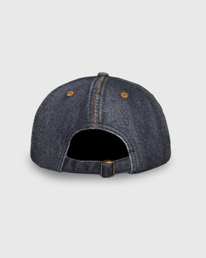 Pleasures Zig Zag Denim Cap – Black