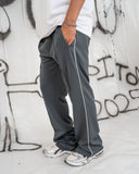 EPTM Perfect Piping Track Pants - Charcoal