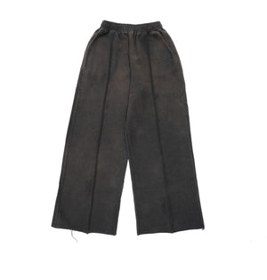 Personal Issues Destroyed Oversized Sweatpants - Brown