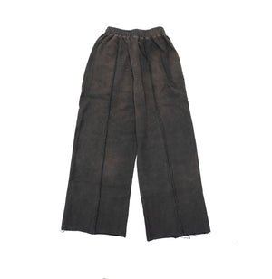 Personal Issues Destroyed Oversized Sweatpants - Brown