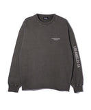 XLarge Pigment Dyed Raw Edge Crewneck Sweatshirt - Black