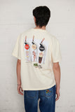 Pas de Mer Pub T-Shirt – Cream