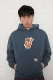 Pas de Mer Not Long Time Hoody – Dark Blue