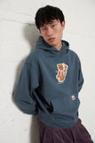 Pas de Mer Not Long Time Hoody – Dark Blue