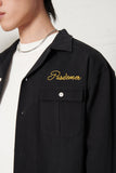 Pas de Mer Bowling Shirt – Black