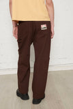 Pas de Mer Not Long Time Pants – Brown