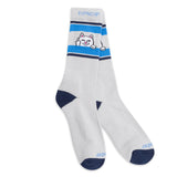 Rip N Dip Peeking Nermal Socks - Ash Heather/navy