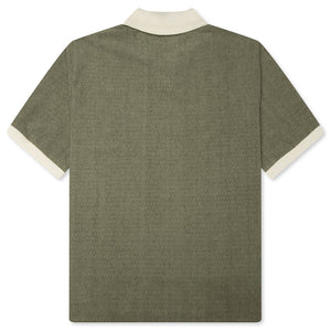 Honor The Gift Pique Colorblock Polo - Sage