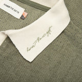 Honor The Gift Pique Colorblock Polo - Sage