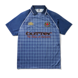 Butter Goods X Umbro Plaid Jersey - Navy Slate
