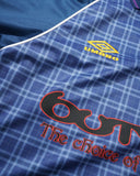 Butter Goods X Umbro Plaid Jersey - Navy Slate