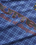 Butter Goods X Umbro Plaid Jersey - Navy Slate