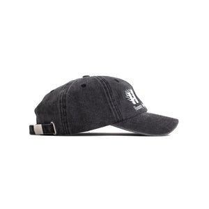 Jungles Jungles Hot Distressed Cap – Washed Black
