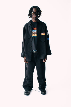 Jungles Jungles Horses Tee – Black