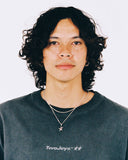 TwoJeys Red Stelle Necklace – Silver