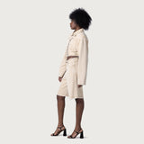 Honor The Gift Raw Edge Baggy Short - Tan