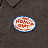 Honor The Gift Twill Full Zip Shirt - Black