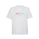 No Bad Vibez Red Sea Tee - White