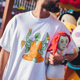 RexChouk Six Hands T-shirt - White