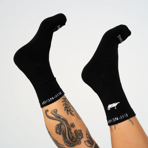 RIP N DIP Catstanza Mid Socks - black