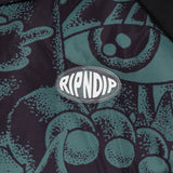 Rip N Dip Dark Twisted Fantasy Puffer Jacket - Olive/black