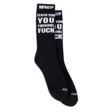 RIP N DIP Ily Fuckin Fuck Socks - Black