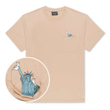 RIP N DIP Liberty Pocket Tee - almond