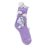 Rip N Dip Lord Nermal Mid Sock - Dusty Lavender