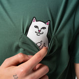 RIP N DIP Lord Nermal Pocket Tee - dark olive