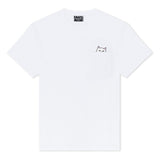 RIP N DIP Lord Nermal Pocket Tee - white