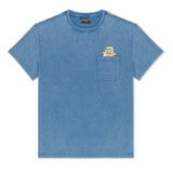 RIP N DIP Nermal S Thompson Pocket Tee - slate mineral wash