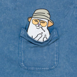 RIP N DIP Nermal S Thompson Pocket Tee - slate mineral wash