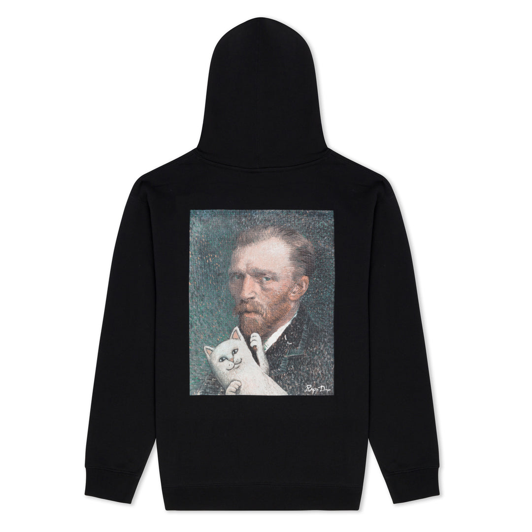 Black clearance ripndip hoodie